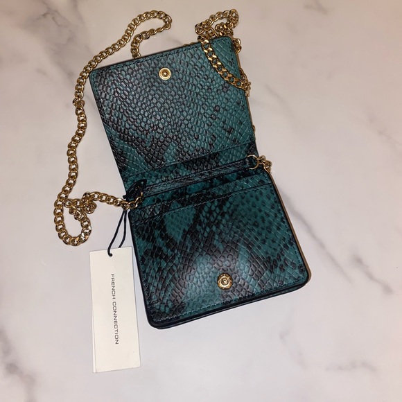 FRENCH CONNECTION Ines Python Card Holder - Picture 8 of 8